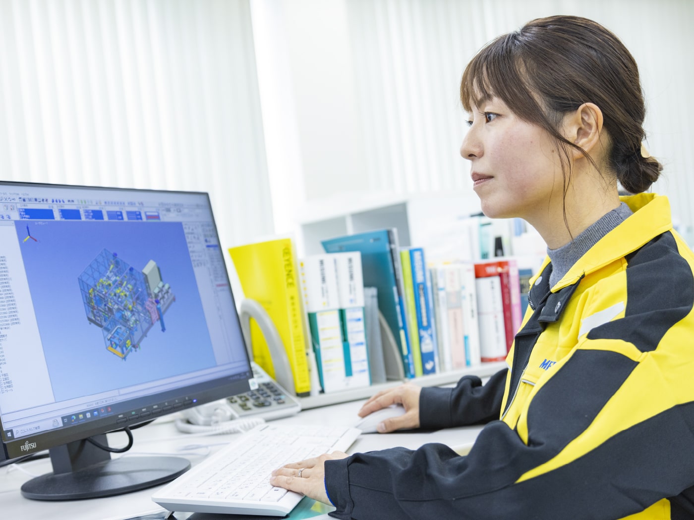 美しく整然とした工場に感動。